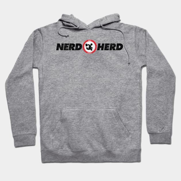 Nerd Herd (Variant) Hoodie by huckblade